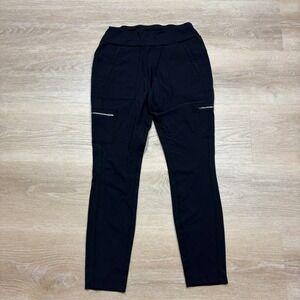 Athleta Headlands Hybrid Utility Cargo Pants Women's 10‎ Color Black